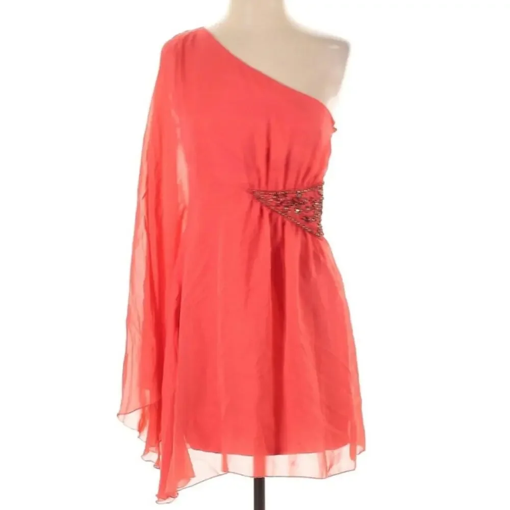 Free People One Shoulder Mini Dress